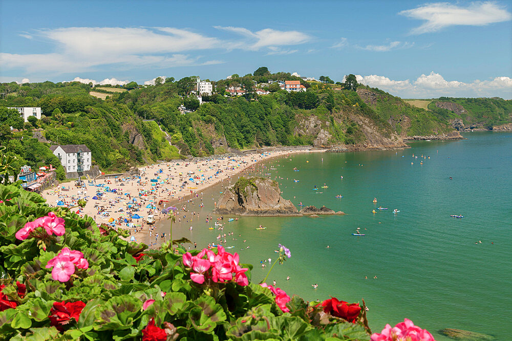 Tenby, North Beach, Pembrokeshire, Wales, United Kingdom, Europe