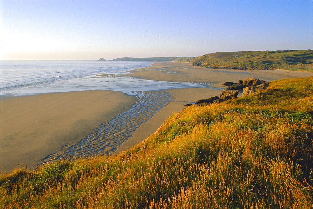 Perran Porth Beach, Perran Porth, Cornwall, England,UK 