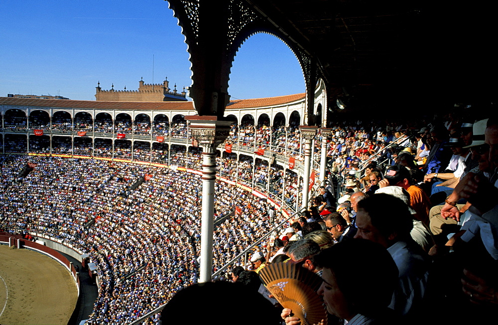 Spain, Madrid, Plaza De Toros, Six Toros Corrida With Matador Julian Lopez El Juli Hold On May 27th 2003 (San Isdro Feria)