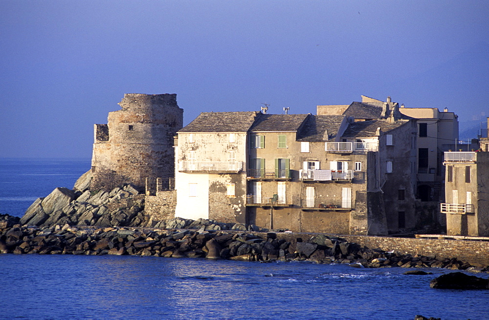 France, Corsica Island, Haute-Corse, Cap Corse, Village Of Erbalunga