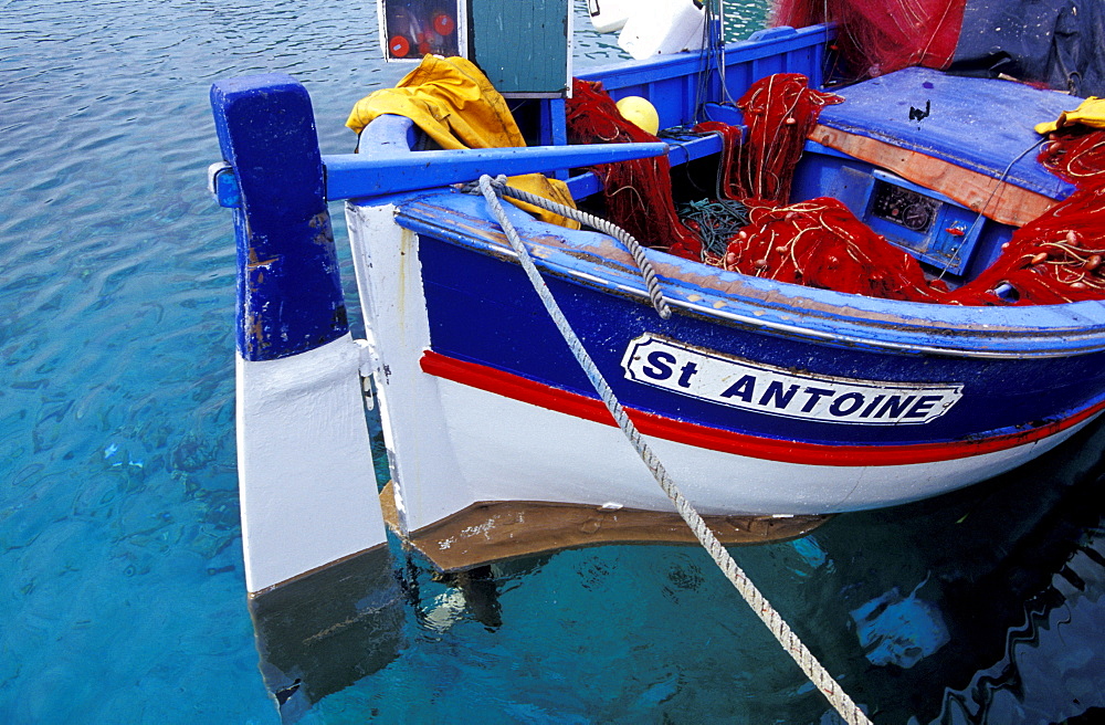 France, Corse Island, Corse-Du-Sud, Campo Moro, Alain Ettori Fisherman