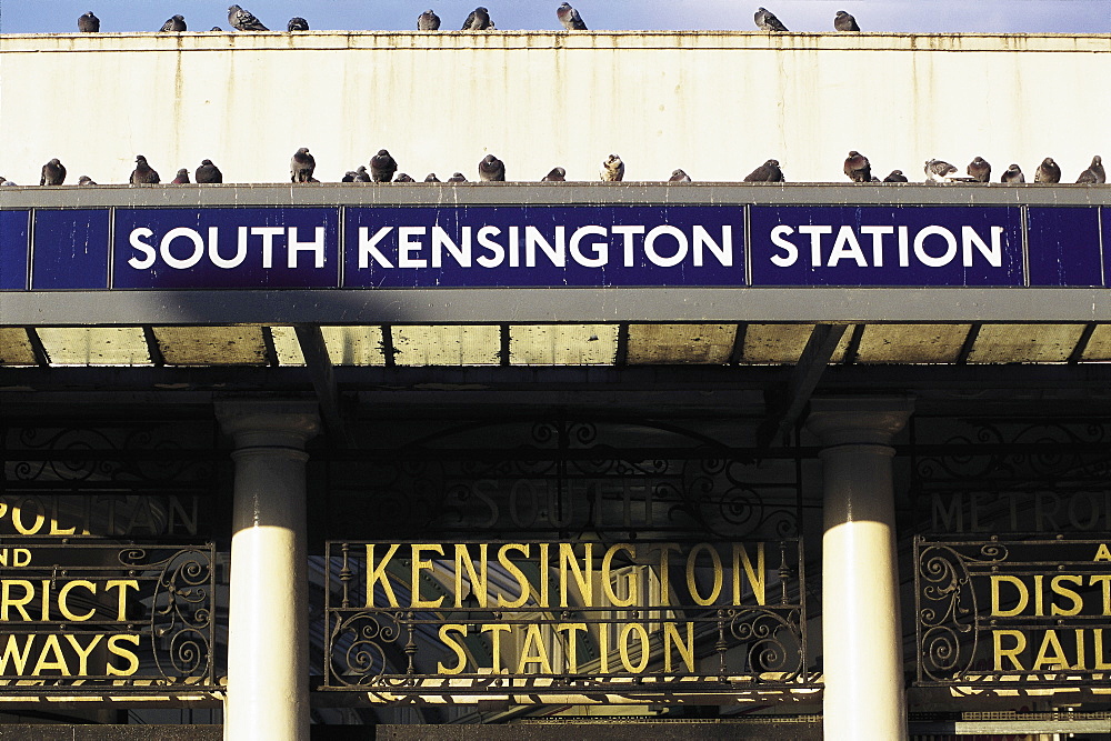 UK, London, Subway Entrance South Kensington