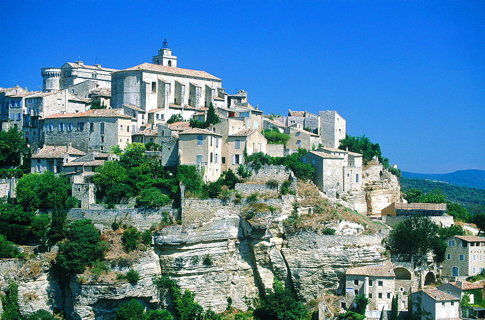 France, Provence, Vaucluse (84), Fortified & Medieval Village Of Gordes