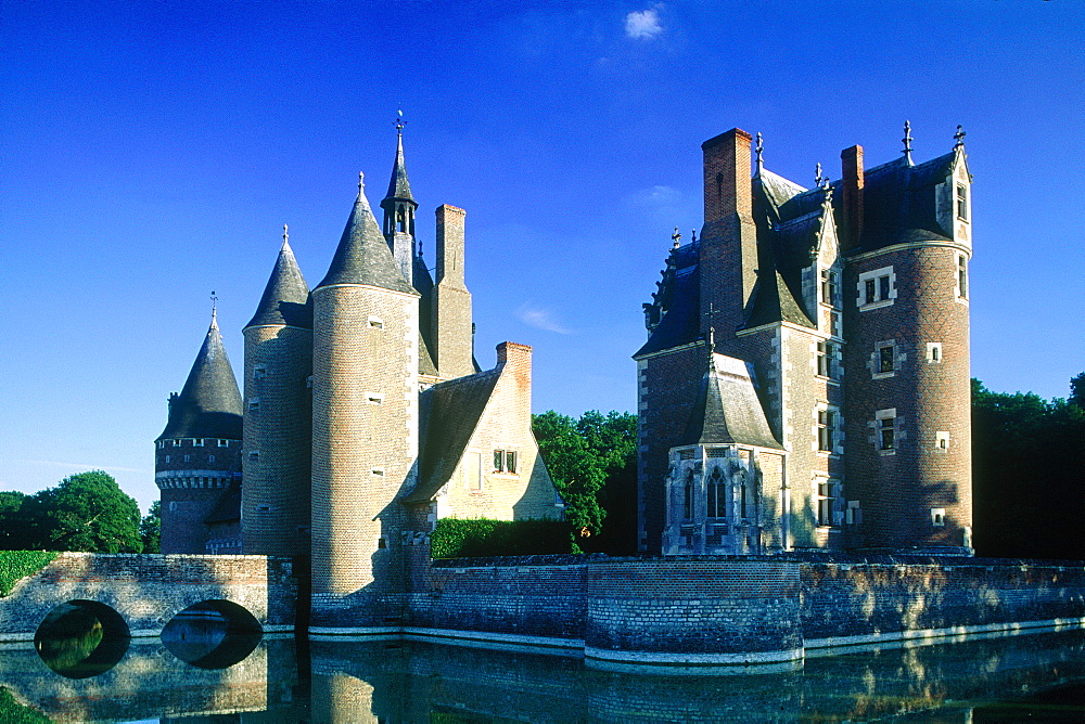 France, Cher (18), Sologne, Chateau Du Moulin