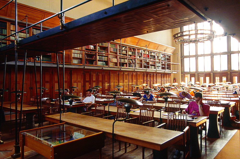 Slovenia, Ljubljana (Lubiana), The Reading Room In The University Library