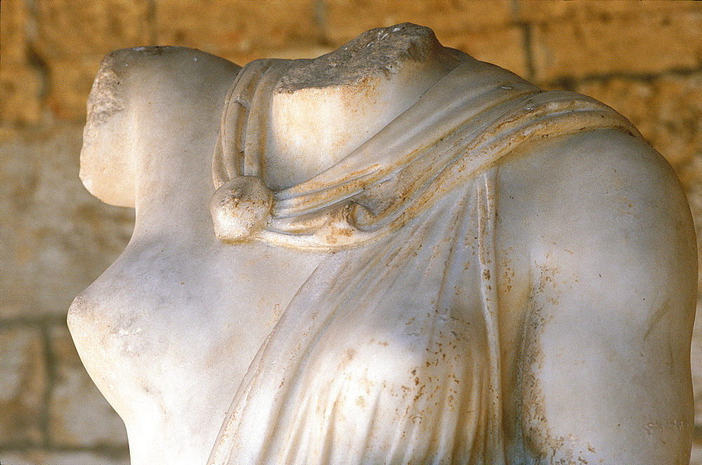 Syria, Mediterranean Coast, City Of Latakia, Archaeological Museum, Roman Sculpture Representing Venus