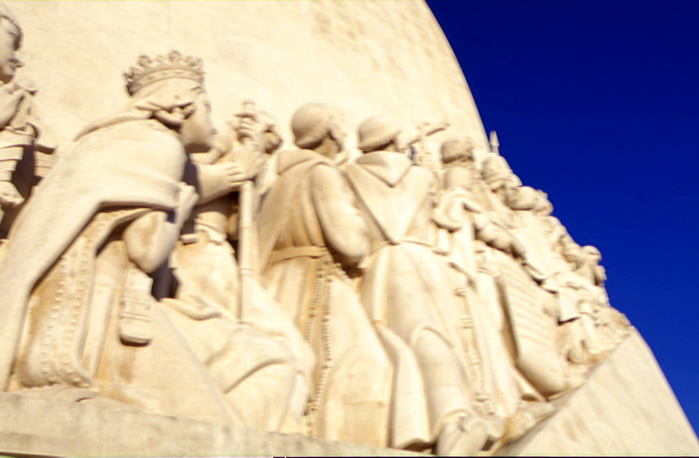 Portugal, Lisbon, Monument Of The Discoveries Dedicated To Portuguese Seamen