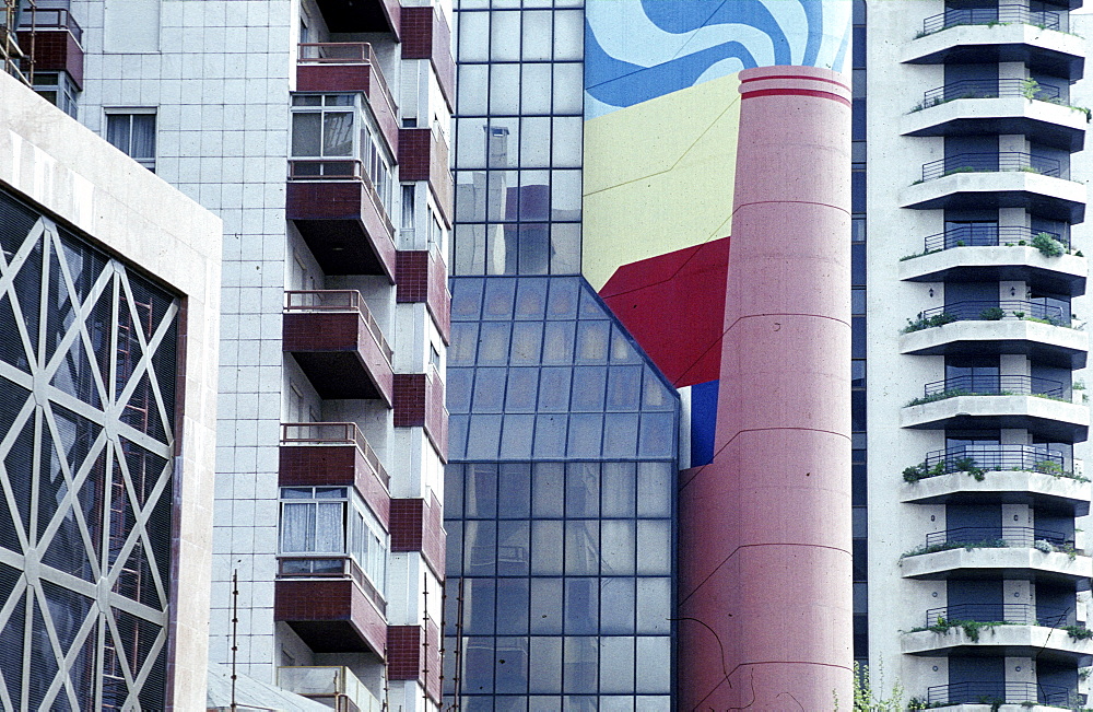 Portugal, Lisbon, Business Quarter, Modern Architecture