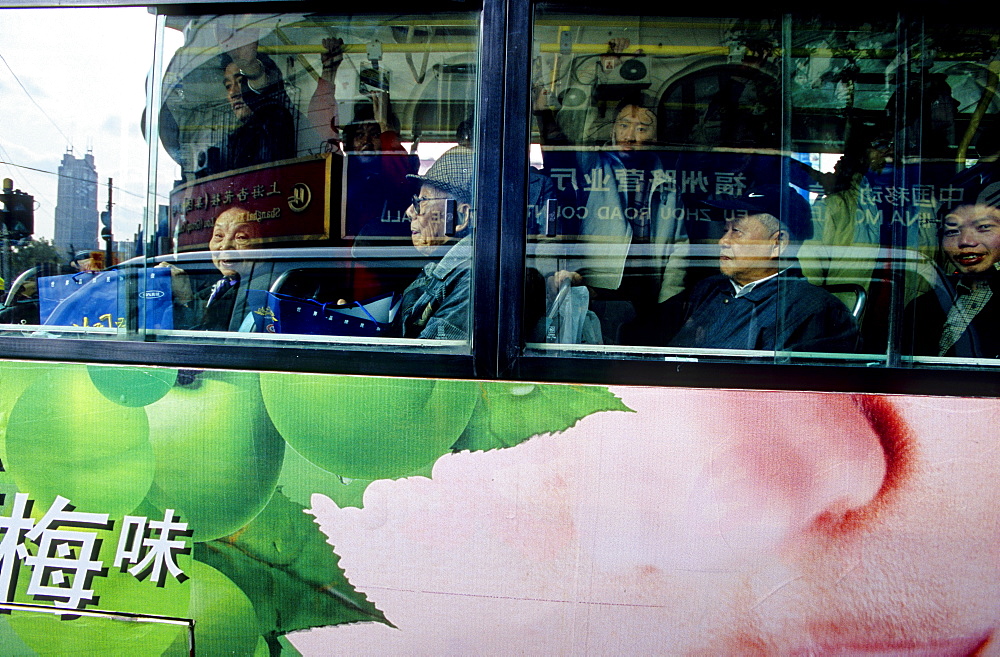 Bus, Shanghai, China, Asia