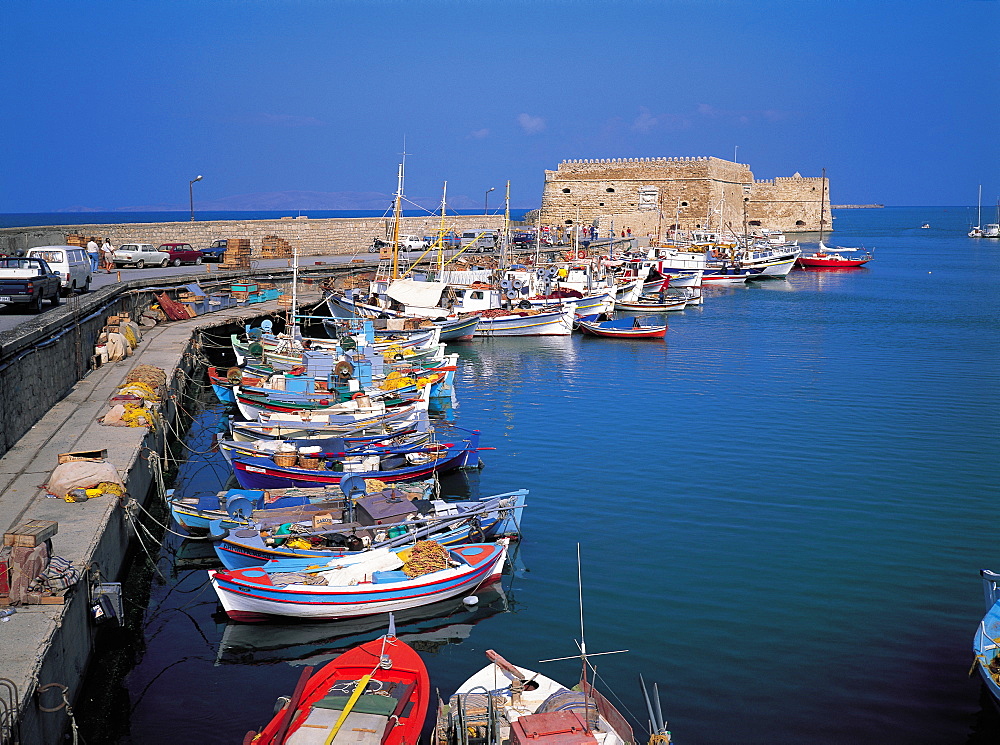 Creta, Heraklion Harbour, Greece