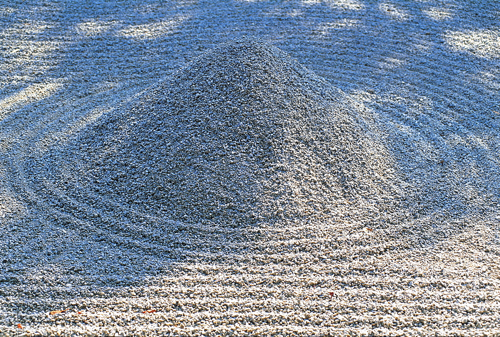 Japan, Kyoto, Ryoan-Ji Temple Zen Garden, Detail