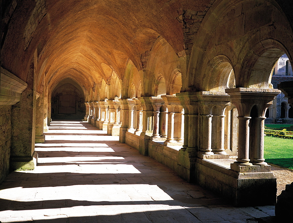 Fontenay Abbey, Cloister, Burgundy, France