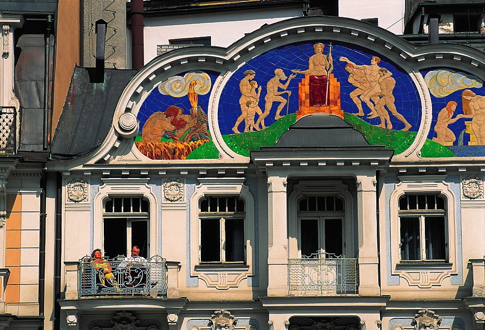 Art Nouveau House, Karlovy Vary, Czech Republic