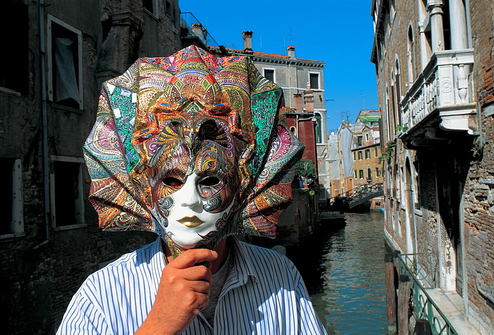 Handmade Mardi-Gras Mask, Venice, Italy