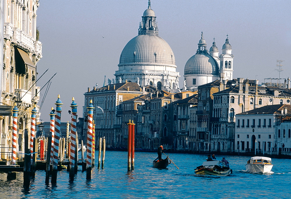 View On La Salute Church And Gran Canale, Venice, Italy