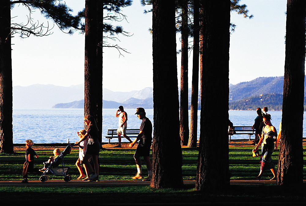 Lake Tahoe Lakeside Park, California, Usa