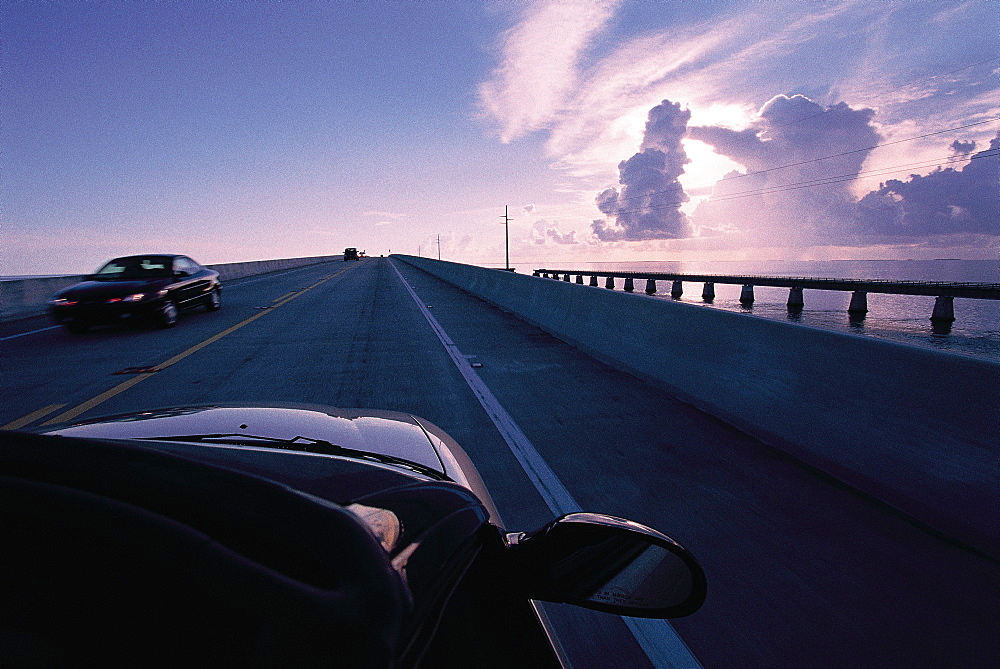 On The Us1 Bridges To Key West, Florida, Usa