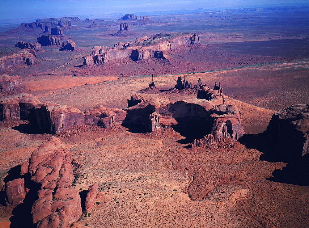Usa, Utah, Monument Valley, Aerial