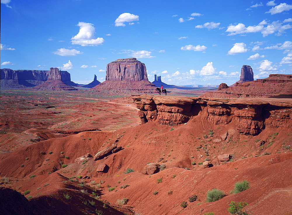 Usa, Utah, Monument Valley, Landscape At J.Ford Point