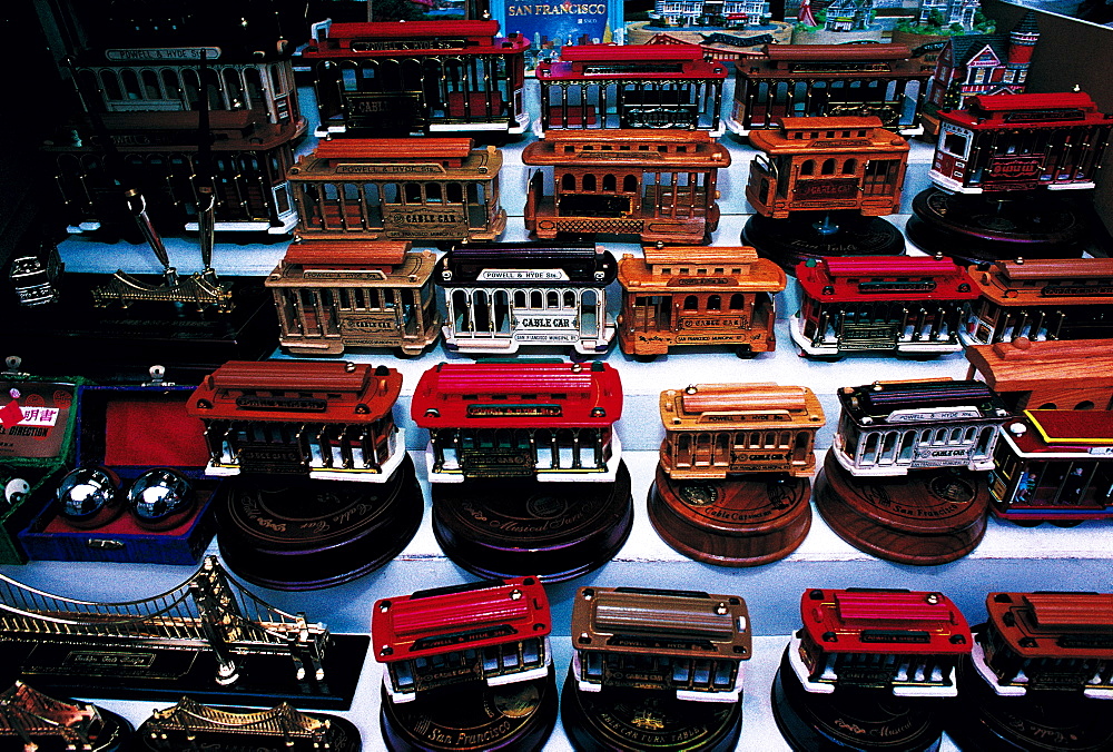 San Francisco, California, Cable-Cars Scale Models