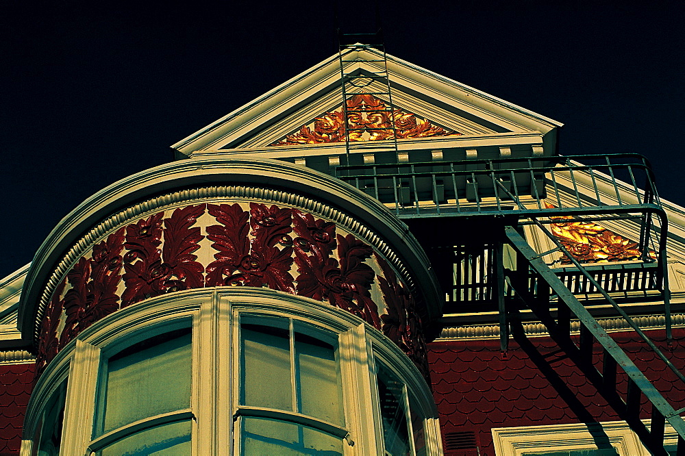 Victorian House, San Francisco, California, Usa