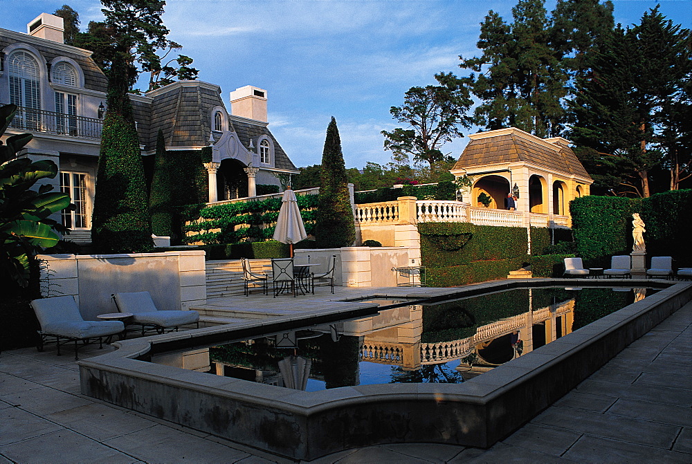 Villa Cresta, Montecito, Santa Barbara, California, Usa