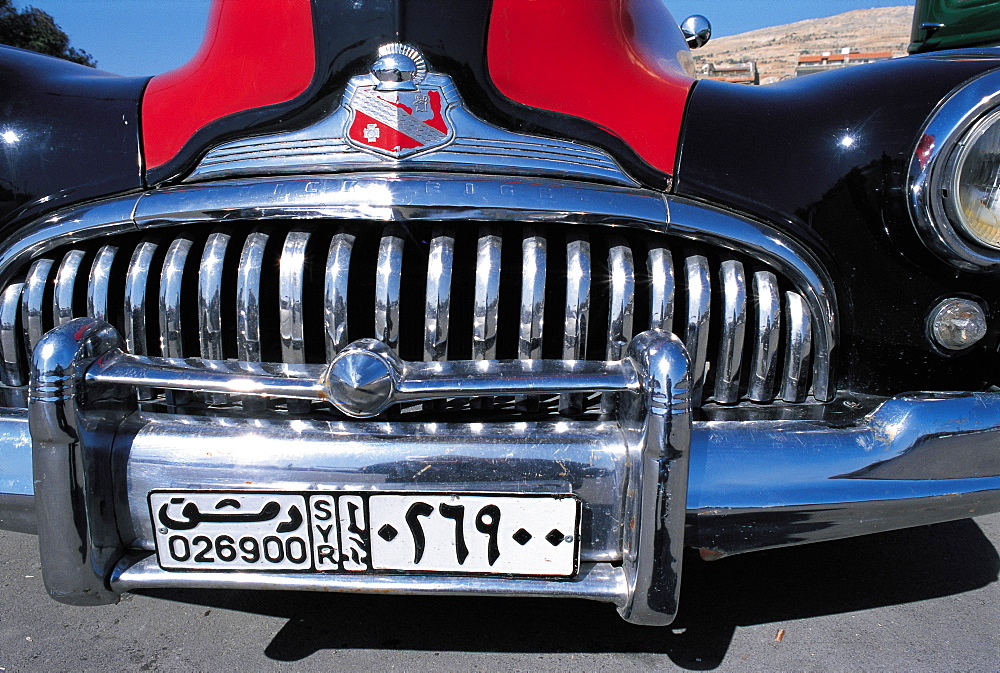 Syria, Damascus, Old Vintage Buick, Detail