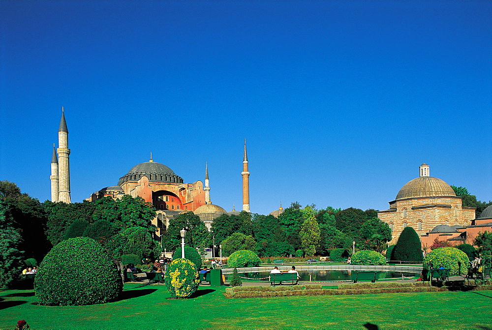 Turkey, Istanbul, St Sophia Mosque