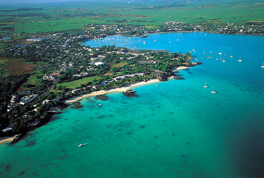 Mauritius, Grand'baie, Aerial