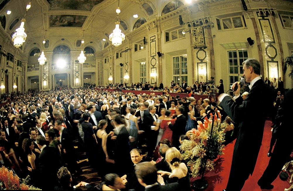 Austria, Vienna, Lawyers Ball In Hofburg, The Quadrille