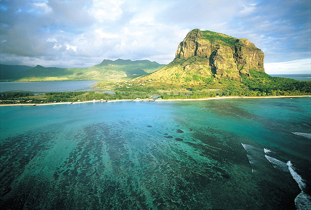 Mauritius, Morne Brabant, Aerial