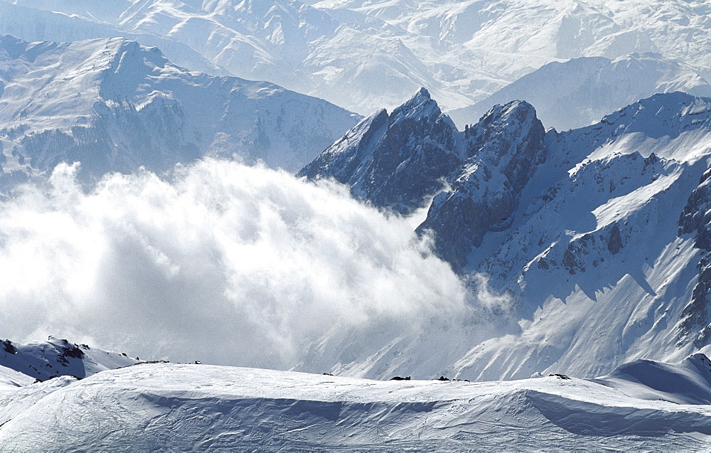 France, Alps, Val Thorens