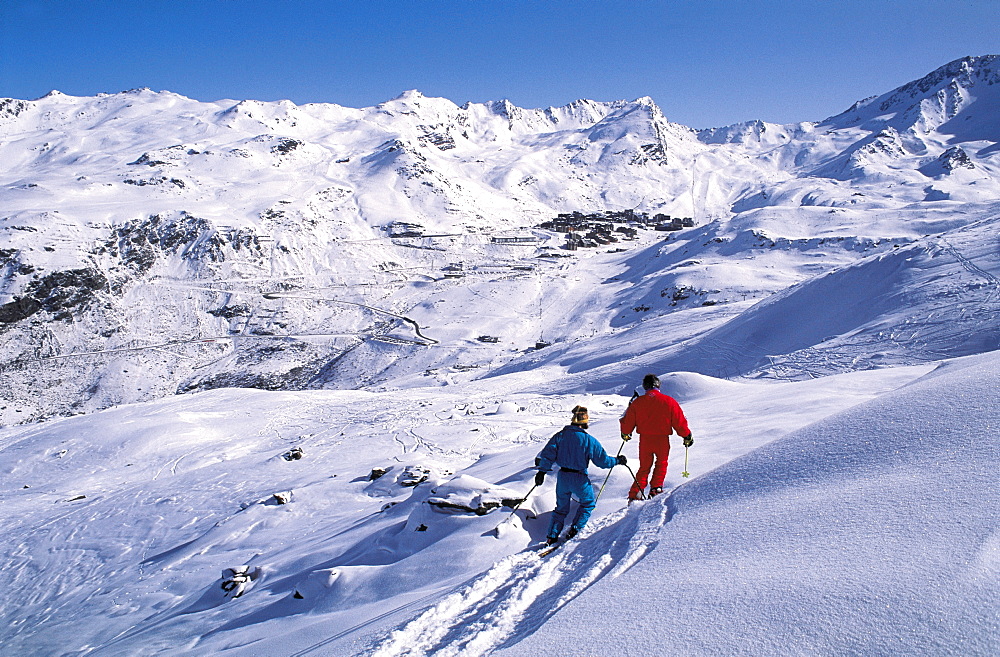 France, Alps, Ski Lesson