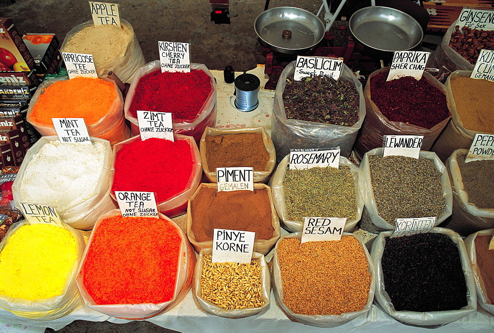 Turkey, Istanbul, The Egyptian Spices Market