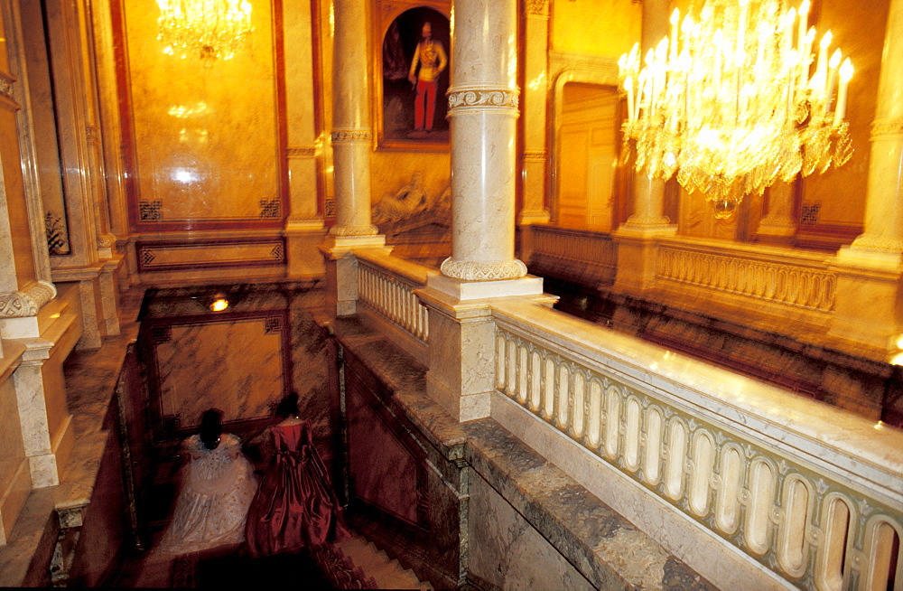 Austria, Vienna, Imperial Stairs, Michiko Going To Oper