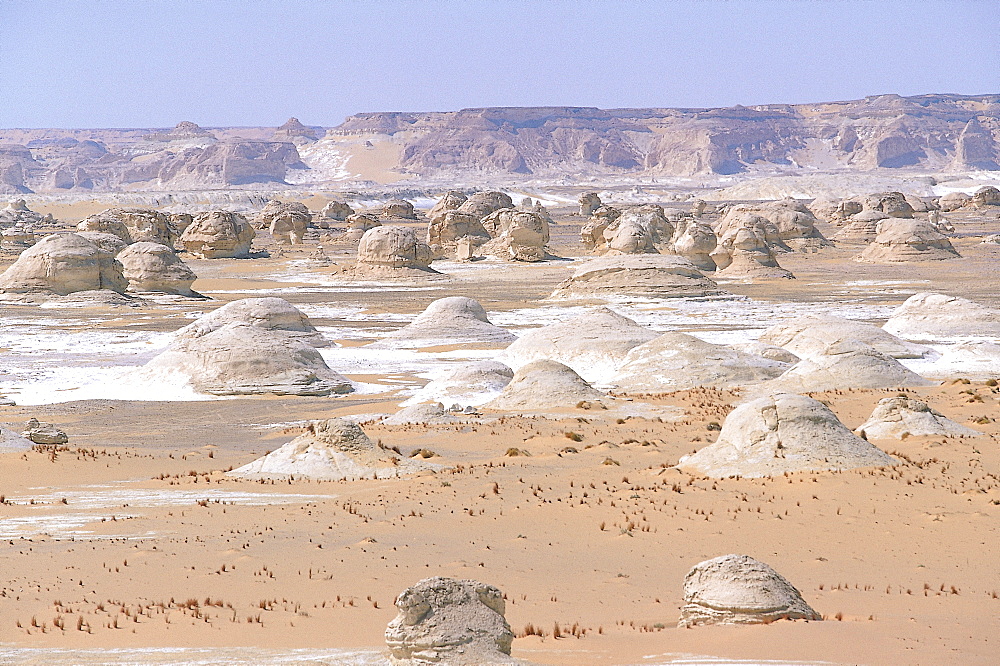 Egypt, The Lybic Desert And Oasis , The White Desert Near Farafra Oasis 