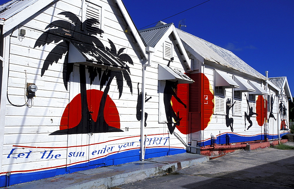 Caribbean, West Indies, Barbados, Rum Shop Sunday Closed