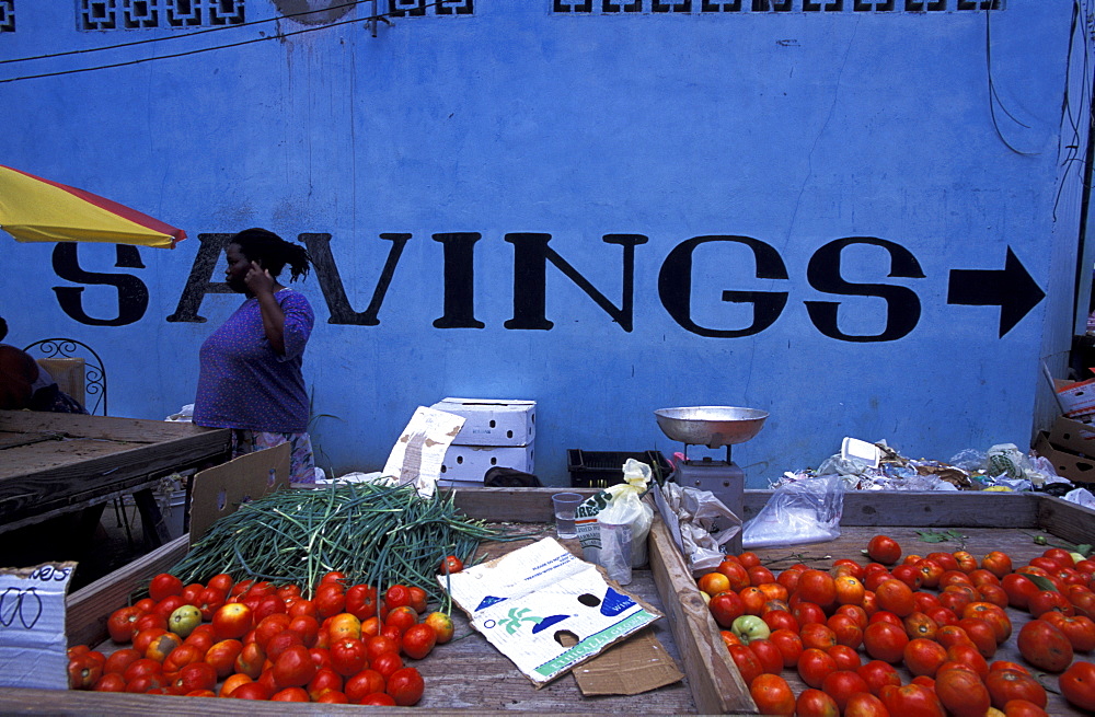 Caribbean, West Indies, Barbados, Bridgetown, The Market