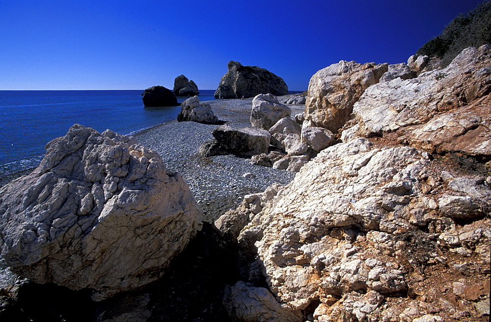 Cyprus, Aphrodite's Sanctuary In Kouklia(Petra To U Romiou)