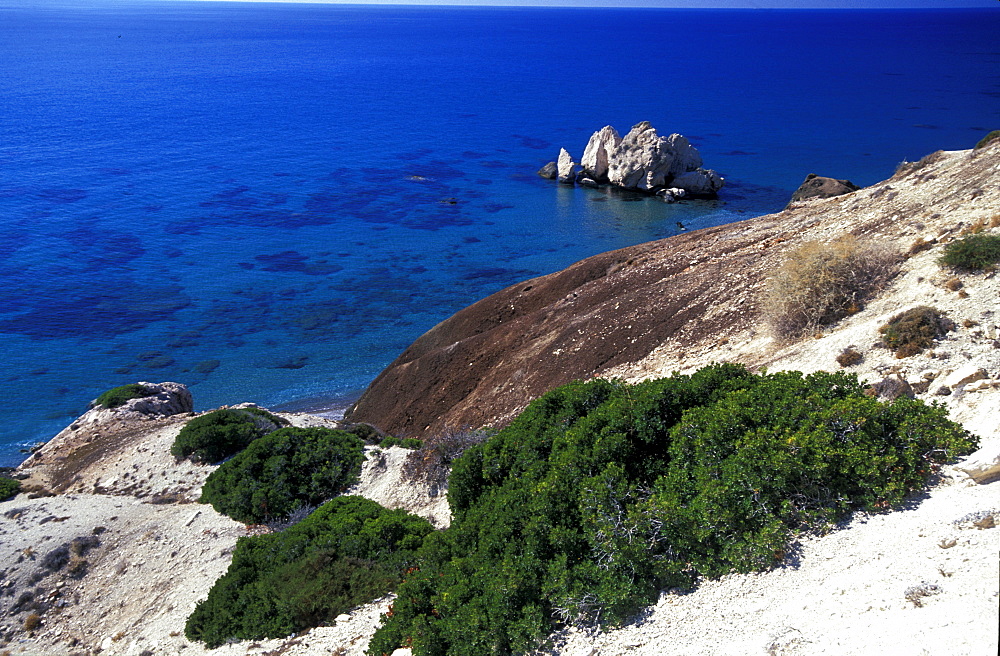 Cyprus, Aphrodite's Sanctuary In Kouklia(Petra To U Romiou)