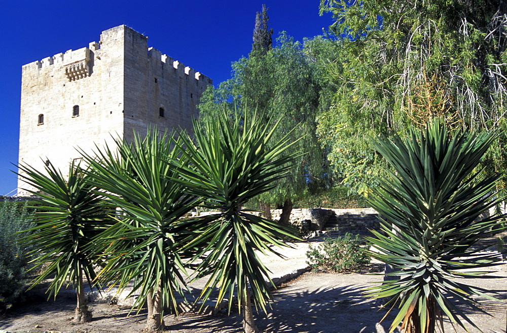 Cyprus, Lemesos (Limassol), Kolossi Fortress Built By The French In Xiii Century