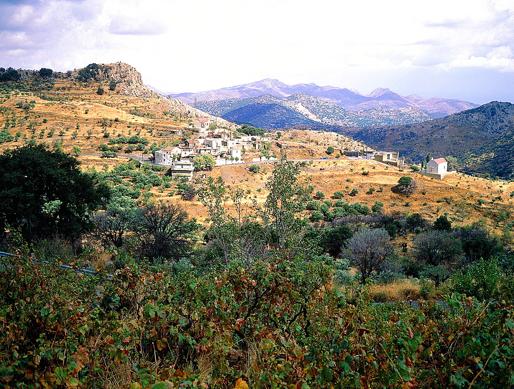 Greece, Crete, Landscape In Preveli Vicinity