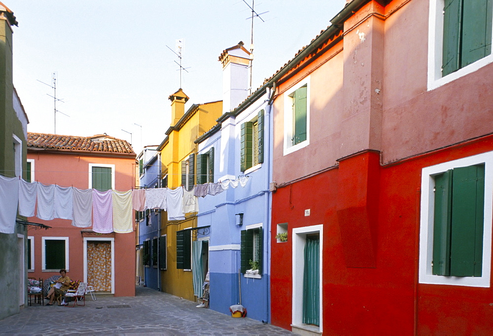 Burano, Venice, Veneto, Italy, Europe