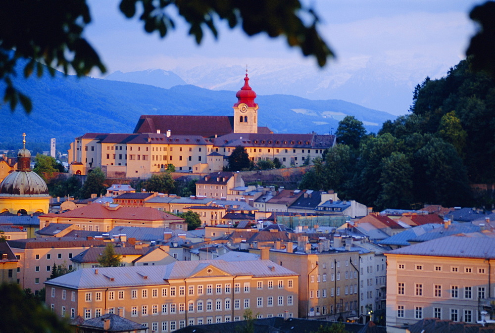 View over city, Salzburg, Austria 