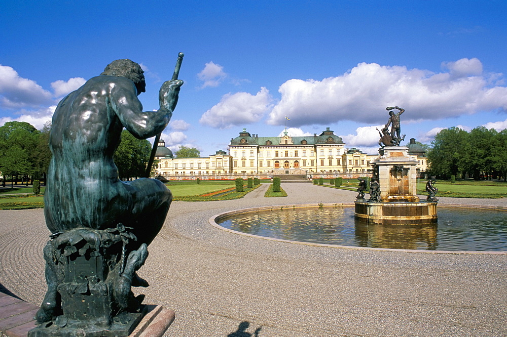 Drottningholm Castle, UNESCO World Heritage Site, Sweden, Scandinavia, Europe