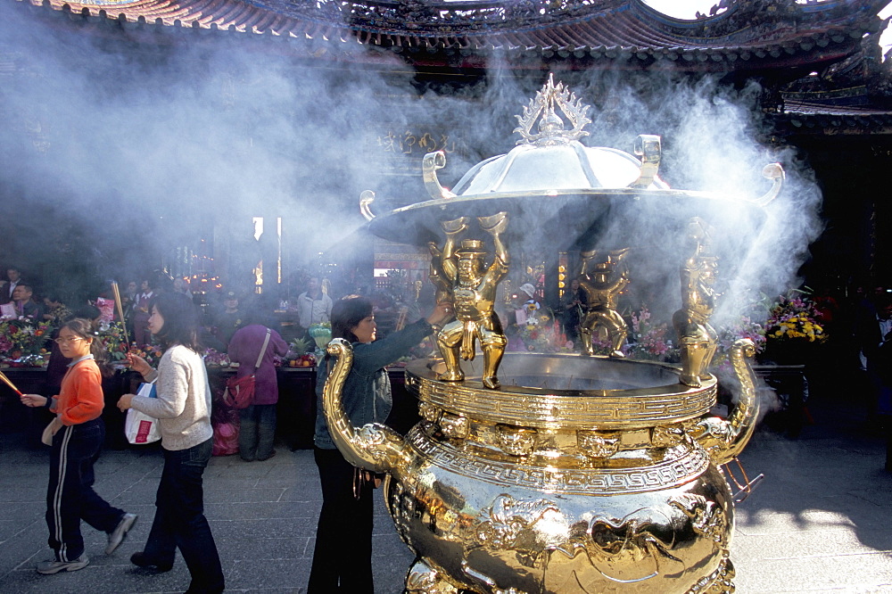 Temple, Taipei, Taiwan, Republic of China, Asia