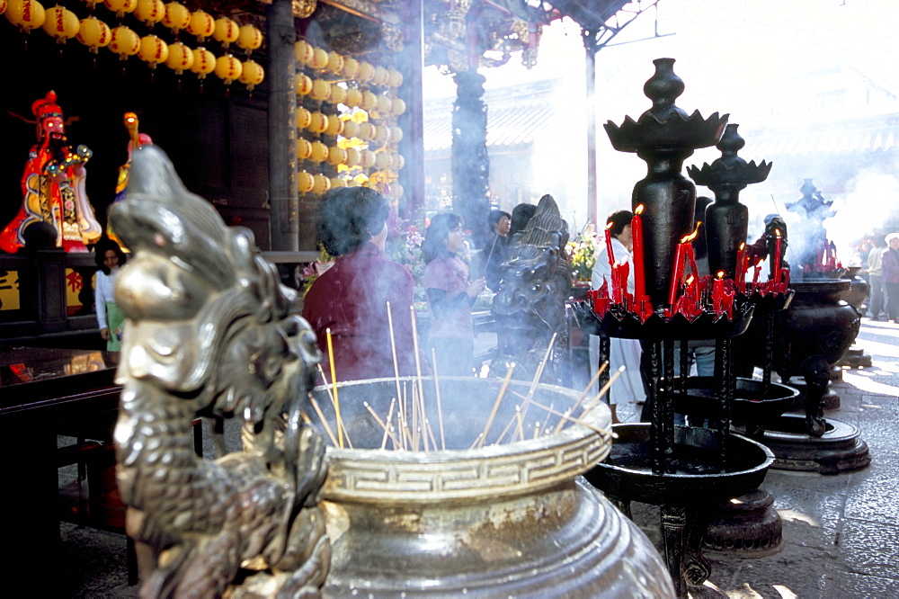 Temple, Taipei, Taiwan, Republic of China, Asia