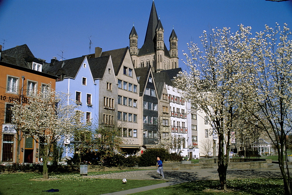 Koln (Cologne) in spring, Germany, Europe