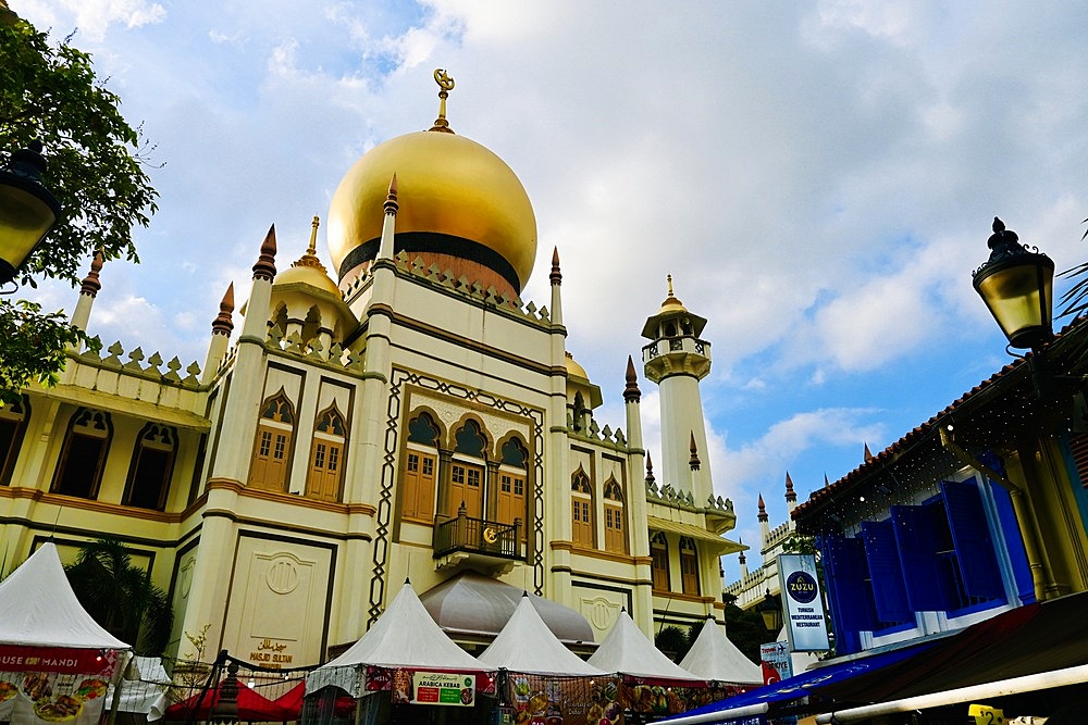 Sultan Mosque in Kampong Glam, Singapore