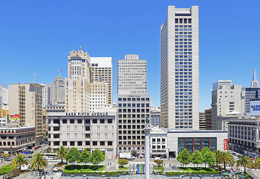 Union Square, San Francisco, California, United States of America, North America